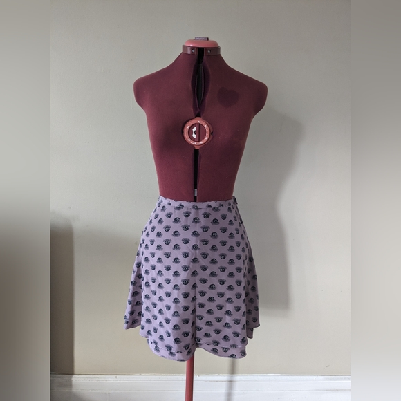 Rachel Comey Evil Eye Purple Silk Skirt xs witchy - Picture 3 of 8
